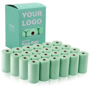 Sacs à déjections canines biodégradables en amidon de maïs, entièrement compostables, imprimés sur mesure - Product Image 3
