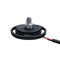 Nouveau design signal numérique Angle absolu encodeur rotatif magnétique 8 broches connecteur PA66 + GF30 boîtier bride montage 15K tr/min 4096