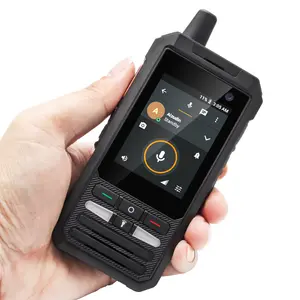 F 80S Lange Afstand 4G Lte Tweeweg Radio Smart Mobiele Telefoon Draagbare Android 10 Zello Ptt Poc Handheld Walkie Talkie Met Simkaart