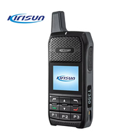 Radio Portabel GPS Nasional T350 Kirisun PoC LTE dengan Kartu SIM 4G, Wifi, dan Jangkauan 1000km, Walkie Talkie