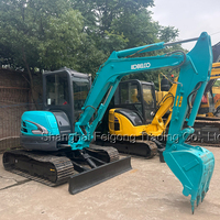 KOBELCO 99% Nouveau SK55 Pelle hydraulique sur chenilles 2022 Mini SK 55 SK55SR 5 T 5.5 T 5 5.5 tonnes