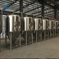 Système de brassage 500l 1000l 2000l Réservoir de bière artisanale Sus Tun à mâcher chauffant électrique
