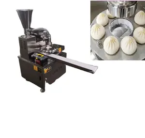 Stainless steel Automatic Fill Small Chinese Pork Baozi Steam Stuffed Mo Mo Bao Bun Making Machine