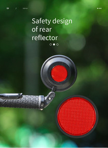 Espejos Retrovisores Eléctricos para Bicicleta, 360 Grados, para Ciclismo, Bicicleta de Montaña, Carretera, Espejo Retrovisor de <span class=keywords><strong>10.0</strong></span> <span class=keywords><strong>cm</strong></span> * 7.5 <span class=keywords><strong>cm</strong></span> * 3.5 <span class=keywords><strong>cm</strong></span> - Product Image 4