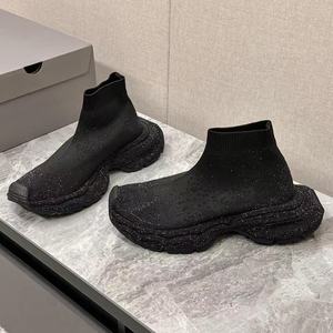 High Top Sock <b>Shoes</b> Fashion Trend Thick Bottom 2.0 Speed Sneakers Luxury Designer Casual <b>Shoes</b> for Platform Training <b>Shoes</b> Men - Product Image 3