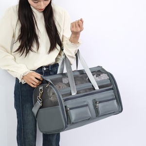 Mềm Mặt Mèo Tàu Sân Bay Cho Con Chó Con Có Thể Gập Lại Vật Nuôi Tàu Sân Bay Cho Lớn Mèo Có Thể Giặt Con Chó Tàu Sân Bay Bảo Vệ Riêng Tư Cho Du Lịch Ngoài Trời - Product Image 2