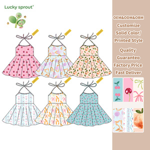 <span class=keywords><strong>Robe</strong></span> de princesse à volants pour bébé fille, en coton, avec appliques, pour la Saint-Valentin, faible MOQ - Product Image 1