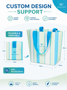 PP Woven Tote <b>Bag</b> RPET Recycled Custom Printed Eco <b>Bag</b> Laminated Promotional Large Capacity - Product Image 6