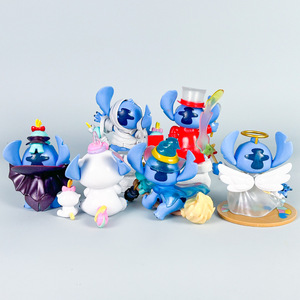 Diary Stitch Star Baby de deuxième génération, figurine animée à <span class=keywords><strong>pendule</strong></span> de bureau et à main, boîte mystère à animation, dérivé de la deuxième dimension - Product Image 2