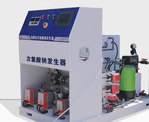 Máquina para hacer hipoclorito de sodio para desinfección de fábrica, generador de <span class=keywords><strong>NaCLO</strong></span> de agua del grifo de 220V, garantía de 1 año con núcleo de engranaje de bomba - Product Image 2