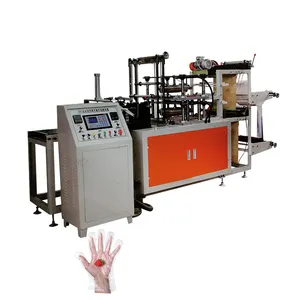 Entièrement automatique machine de fabrication de gants en plastique ligne de production