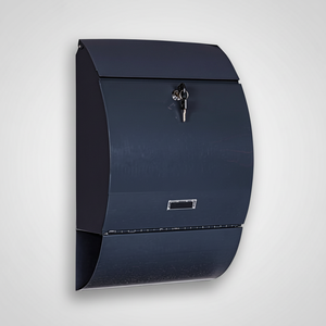 Boîte <span class=keywords><strong>aux</strong></span> <span class=keywords><strong>lettres</strong></span> murale résidentielle en acier inoxydable avec revêtement en poudre imperméable, serrure à combinaison, grande capacité, antivol, <span class=keywords><strong>pour</strong></span> jardin - Product Image 1