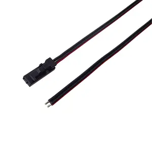 Cable enchufable AMP mini L813, 2 pines, 24V, conectores de distribución led para Luz lineal de pista de alimentación de 24Vdc