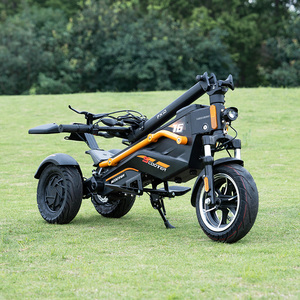 Nouvelle arrivée : Trottinette électrique pliable à <span class=keywords><strong>3</strong></span> <span class=keywords><strong>roues</strong></span> avec pneus tubeless de 12 pouces pour la livraison - Product Image 1