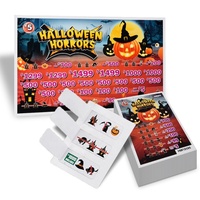 Pull Tabs Instant Win Custom Break Open Billets de jeu Conception d'impression numérique Règles gagnantes
