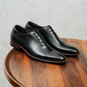 Zapatos de Vestir Formales de Negocios para Hombre, Estilo Nuevo, de Cuero, Casuales, Antideslizantes y Cómodos, Hechos a Mano, para Bodas y Banquetes - Product Image 2