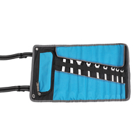 Bolsa Enrollable para Herramientas de Lona Resistente 600D, Color y Logotipo Personalizados, Se Acepta OEM/ODM, Uso en Exteriores y Reparaciones del Hogar, Garantía de 3 Años