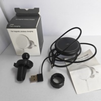 Support de chargeur sans fil magnétique ultra-résistant pour voiture, charge rapide 15W, rotation à 360 degrés, câble Type-C intégré, compatible iPhone 16/15/14/13/12
