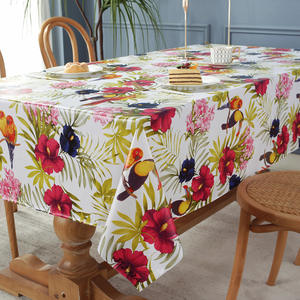 Rouleau de nappe en plastique pvc pour décoration intérieure personnalisée Rouleaux de nappe en <span class=keywords><strong>toile</strong></span> <span class=keywords><strong>cirée</strong></span> en plastique pvc Nappe de table <span class=keywords><strong>rectangulaire</strong></span> à impression non tissée - Product Image 3