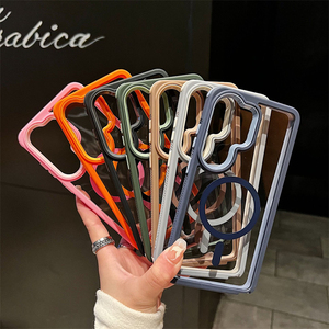 เคสโทรศัพท์กันกระแทกแบบใส 2 in 1 รุ่นใหม่ล่าสุด พร้อมแม่เหล็ก สำหรับ Samsung S26 Ultra และ iPhone 17 Pro Max - Product Image 1
