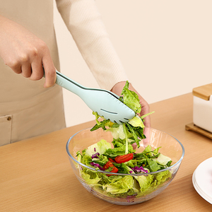 Pinzas de Silicona Ecológicas al por Mayor, Resistentes al Calor y Anti-escaldaduras, Utensilio de Cocina Multifuncional para BBQ, Pasta y Pan - Product Image 6