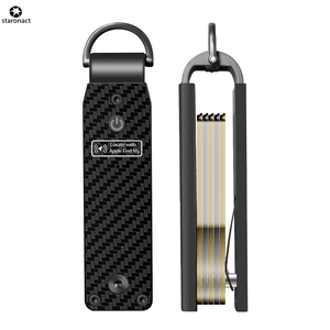 Cartera Inteligente para Llaves Compacta Organizador y Soporte para Llaves de Coche Rastreador Localizador de Llaves de Metal Compatible con AirTag Llavero al por Mayor - Product Image 1