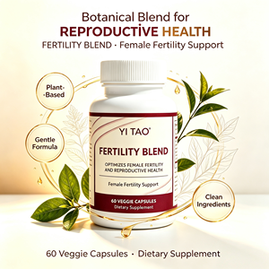 Capsules de mélange de fertilité à marque privée pour le soutien de la santé reproductive féminine, supplément végétal, fabrication OEM, 60 unités - Product Image 4