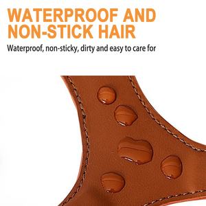 مخصص شعار الكلب حزام وطوق للكلب مجموعة لينة مبطن قابل للتعديل رسن جلدي للكلاب مع مؤخرة السفينة حقيبة - Product Image 2