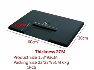 Almohadilla Antifatiga para Salón de Belleza, Almohadilla de Suelo Sand Dragon para Alivio del Estrés en Estaciones de Trabajo Prolongadas, Silla de Estilista, Almohadilla para Pies para Corte de Cabello - Product Image 4