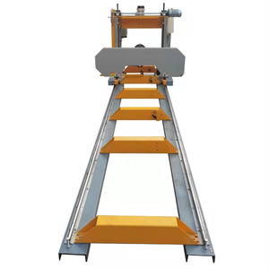 Machine de scierie à <span class=keywords><strong>bande</strong></span> horizontale Portable de haute précision pour la coupe du bois Scie à bois mobile à nouvelle condition - Product Image 3