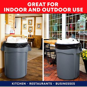 Bolsas <span class=keywords><strong>de</strong></span> Basura Biodegradables <span class=keywords><strong>de</strong></span> Maíz Resistentes <span class=keywords><strong>de</strong></span> 4 Galones, 8 Galones, 13 Galones y 30 Galones, Compostables y Ecológicas, Bolsas <span class=keywords><strong>de</strong></span> Basura Negras - Product Image 4