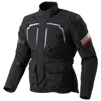 Chaqueta de Motocicleta Protectora Unisex Personalizada, Transpirable, de Poliéster/Nailon de 180g, para Verano/Invierno, Manga Larga, Diseño Digital de Carreras