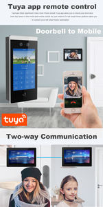 Visiophone avec reconnaissance faciale, interphone vidéo, contrôle d'accès d'appartement, Android, SIP, pour porte - Product Image 6