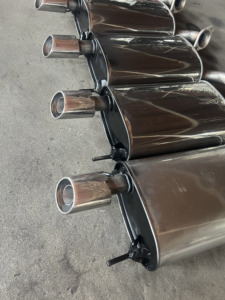 Venta directa de fábrica nuevo silenciador trasero de acero inoxidable S409 para automóviles <span class=keywords><strong>Toyota</strong></span> pieza de sistema de escape automotriz - Product Image 5