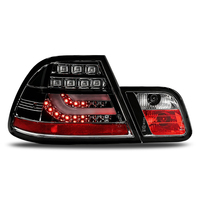 Feux arrière de voiture JSL, feux arrière modifiés, feux arrière LED, clignotants, feux de freinage pour BMW Série 3 E46 1998-2005