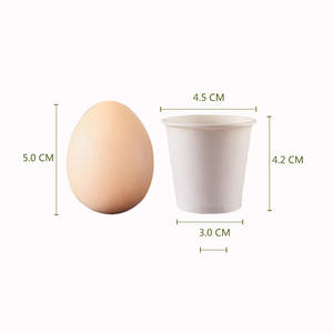 Gobelet en papier jetable de petite taille spécial Foretaste 30 ml Gobelet en papier pour boisson au thé Gobelets en papier pour échantillons de boissons pour supermarchés - Product Image 5