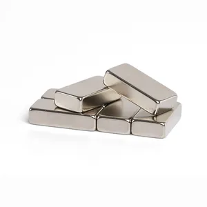 무료 샘플 30 년 공장 도매 가격 맞춤형 직사각형 모양 N35 ~ N52 정사각형 네오디뮴 블록 자석 판매