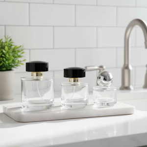 30ml 50ml 100ml Cylindrical Custom Glass Perfume Spray <b>Bottles</b> with Pump Sprayer Empty Luxury Perfume <b>Bottles</b> in <b>Box</b> - Product Image 4