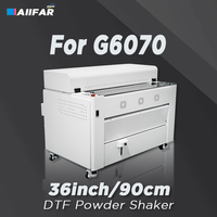 Imprimante DTF tout-en-un à bon prix avec sécheuse à secoueur pour l'impression de t-shirts, machine DTF G6070 36 pouces/90 cm avec secoueur