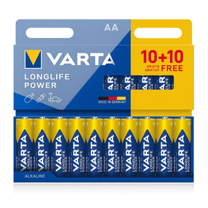 แบตเตอรี่ สติโล AA อัลคาลีน่า ลองไลฟ์ พาวเวอร์ บลู (20 ชิ้น) 04906 121 790 - Product Image 2