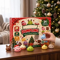 Calendrier de l'Avent de Noël 2026 : Boîte surprise de 24 jours avec jouets compressibles – Cadeau de Noël