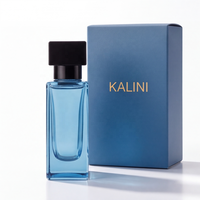 Flacon pulvérisateur en verre vide de 30 ml avec étiquette personnalisée, emballage de marque personnalisé, flacon de parfum de luxe avec boîte