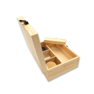 CustomIzed <strong>Stash</strong> <strong>Box</strong> Handmade Natural Wood <strong>Stash</strong> <strong>Box</strong> Bamboo <strong>Box</strong> With Lock - Product Image 4