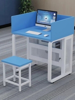 Étudiant primaire mobilier école physique université laboratoires informatiques ordinateur bureau et chaise de laboratoire informatique