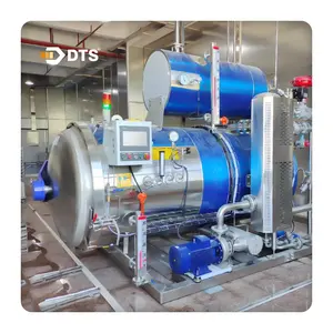 Horizontal canning and packaged food sterilization autoclave manufacturer