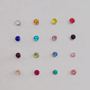 Pendientes <span class=keywords><strong>de</strong></span> <span class=keywords><strong>Nariz</strong></span> Magnéticos <span class=keywords><strong>de</strong></span> Cristal para Mujer, <span class=keywords><strong>de</strong></span> 3, 4 y 5 mm, <span class=keywords><strong>de</strong></span> Acero Inoxidable, Sin Perforación, con Circonita Cúbica - Product Image 1