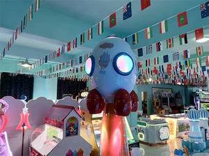 Precio de Fábrica, Parque Infantil Interior y Exterior para Niños, Mini Carrusel de 3 Plazas en Venta - Product Image 6