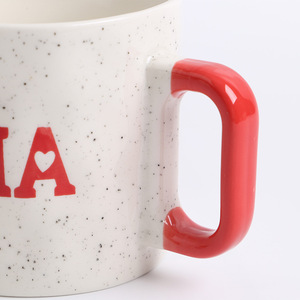 Taza de cerámica con estampado de letras para mamá, la mejor mamá del mundo, tazas de regalo para mamá, diseño moteado, varios colores - Product Image 3