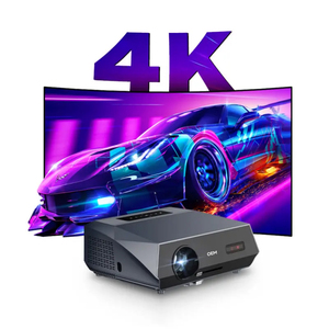 โปรเจคเตอร์วิดีโอ OEM/ODM 2025 ความสว่าง 1800ANSI ความละเอียด Full HD รองรับ 4K สำหรับใช้ในบ้าน การศึกษา การประชุม และเกม - ปรับแต่งได้ - Product Image 1
