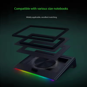 Razer Laptop Airflow <b>Cooling</b> <b>System</b> Vapor Chamber Dual Fans Ultra-Thin Fins Quiet Efficient Thermal Management - Product Image 2